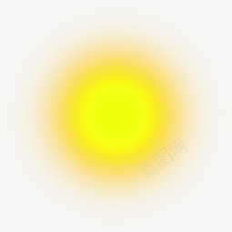 黄色梦幻模糊日光png免抠素材_新图网 https://ixintu.com 日光 梦幻 模糊 黄色
