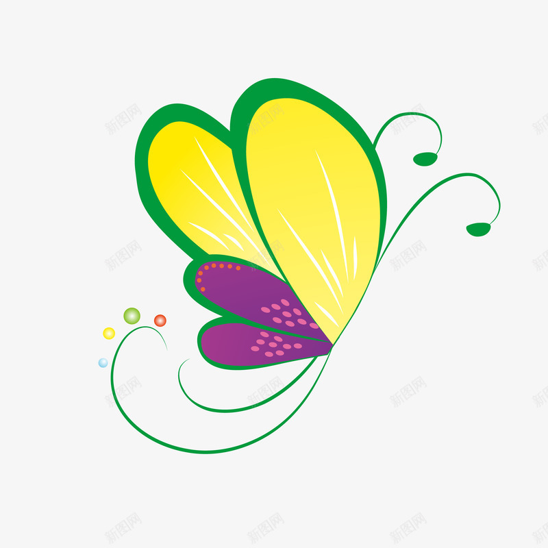 卡通手绘漂亮花蝴蝶图P矢量图eps免抠素材_新图网 https://ixintu.com 免抠图PNG 卡通 手绘 漂亮 矢量卡通手绘漂亮花蝴蝶免抠图PNG免费下载 花蝴蝶 矢量图