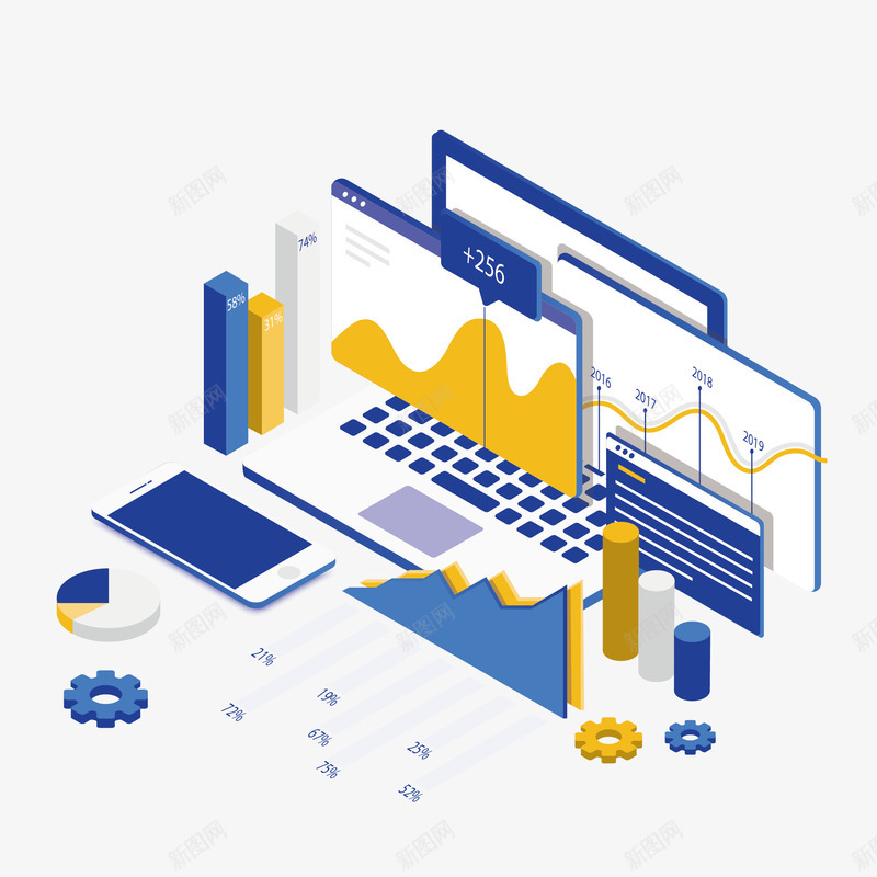 卡通手机信息科技标矢量图图标eps_新图网 https://ixintu.com 信息 免抠图PNG 卡通 图标 手机 科技 矢量图