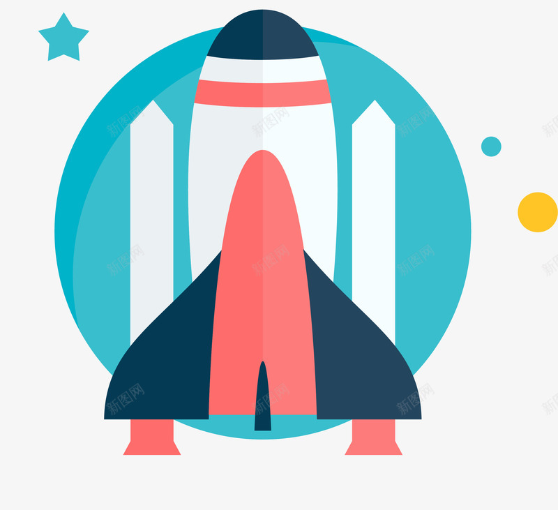 宇宙航天飞船png免抠素材_新图网 https://ixintu.com 卡通火箭 太空舱 宇宙飞船 航天器 航天飞船 航空航天