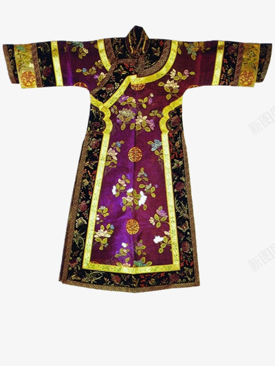 汉代服装png免抠素材_新图网 https://ixintu.com 古装 女人服装 旗装 花纹