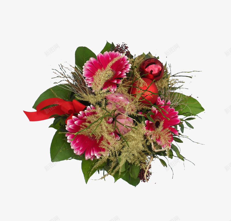 新婚手捧花png免抠素材_新图网 https://ixintu.com 叶子 手捧花 新婚 牡丹花 花卉