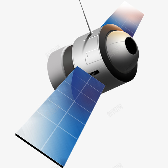 轨道飞行器png免抠素材_新图网 https://ixintu.com GPS 宇宙 轨道 通信 飞行器