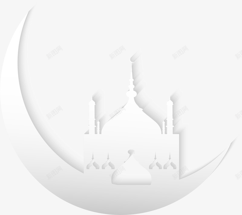 开斋节白色月亮教堂png免抠素材_新图网 https://ixintu.com Adha Eid adha al eid mubarak ul 伊斯兰 伊斯兰教 古尔邦节 宰牲节