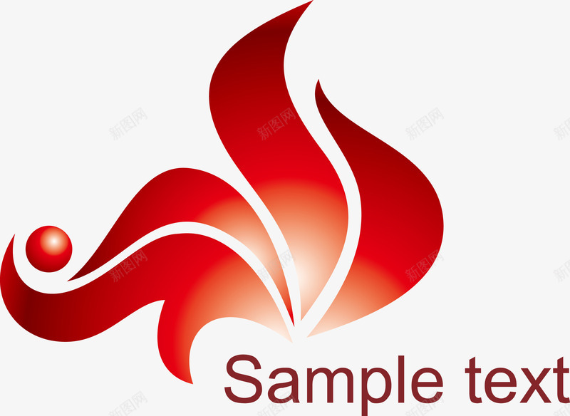 火焰标志图标矢量图eps_新图网 https://ixintu.com 火 火标志 火焰 火焰LOGO 火苗 矢量图