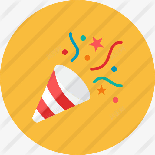 纸屑图标png_新图网 https://ixintu.com 庆祝新年 快乐 生日 生日聚会 纸屑 聚会