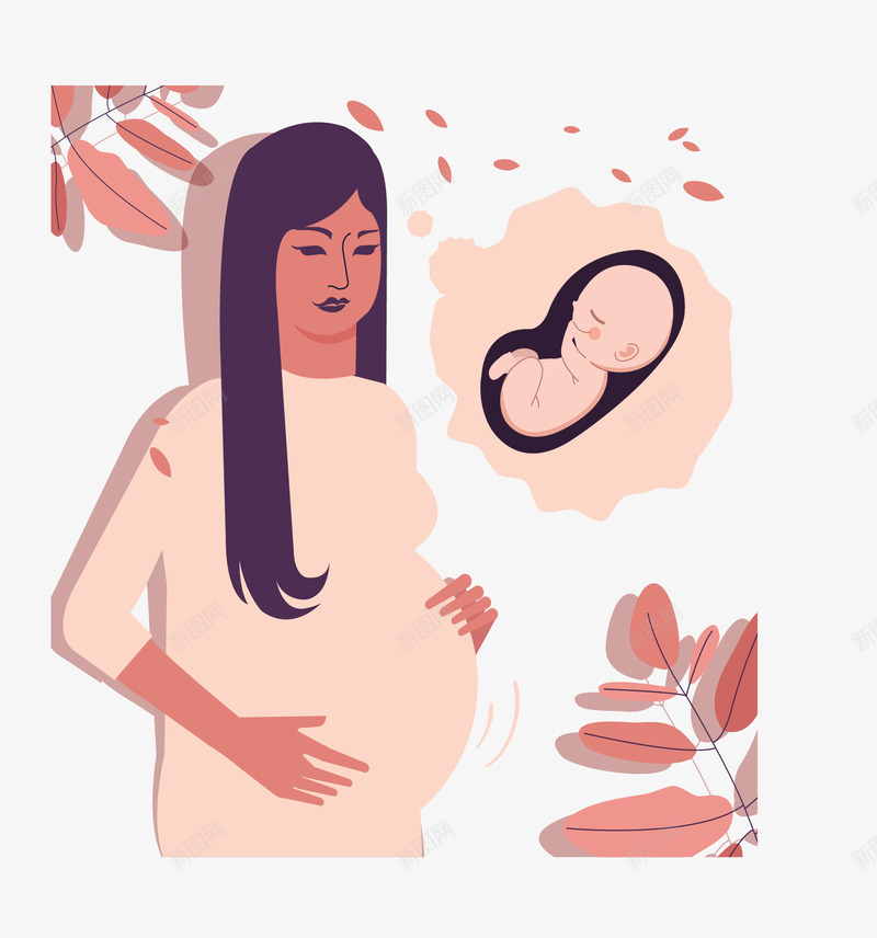 怀孕就的女人即将分娩矢量图ai免抠素材_新图网 https://ixintu.com 分娩 即将分娩 大肚婆 孕妇 怀孕 怀孕的人 矢量png 矢量图