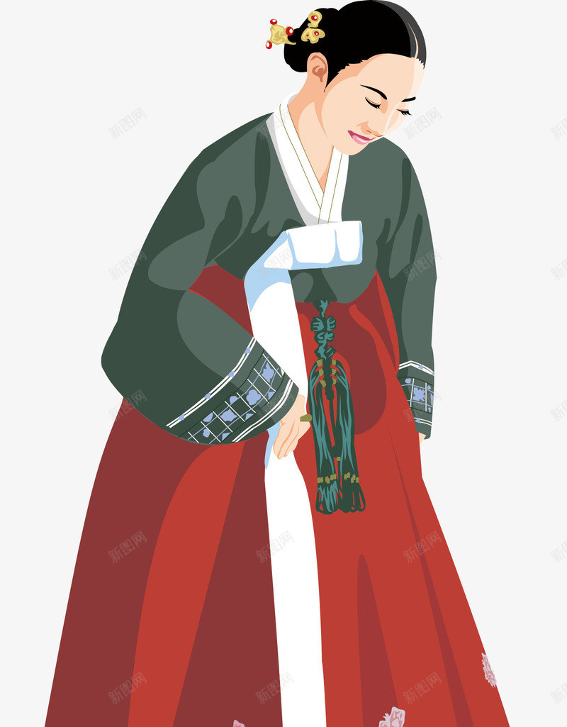 美丽韩国女人png免抠素材_新图网 https://ixintu.com 女人 美丽 韩国