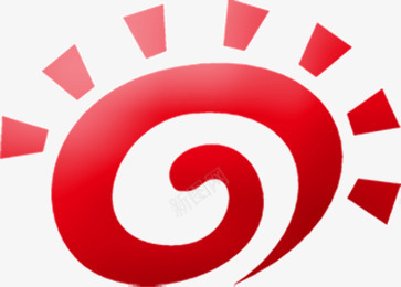 红色可爱手绘太阳光芒png免抠素材_新图网 https://ixintu.com 光芒 可爱 太阳 手绘 红色