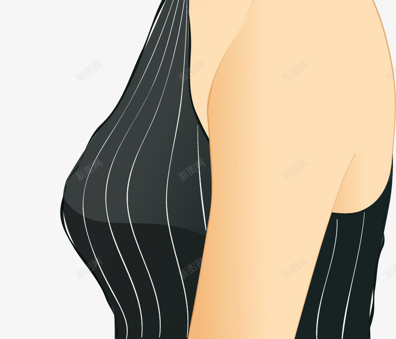 短发卡通美女png免抠素材_新图网 https://ixintu.com 半身模特 女人 女模特 扁平化 矢量女人 矢量模特 美女 美女模特