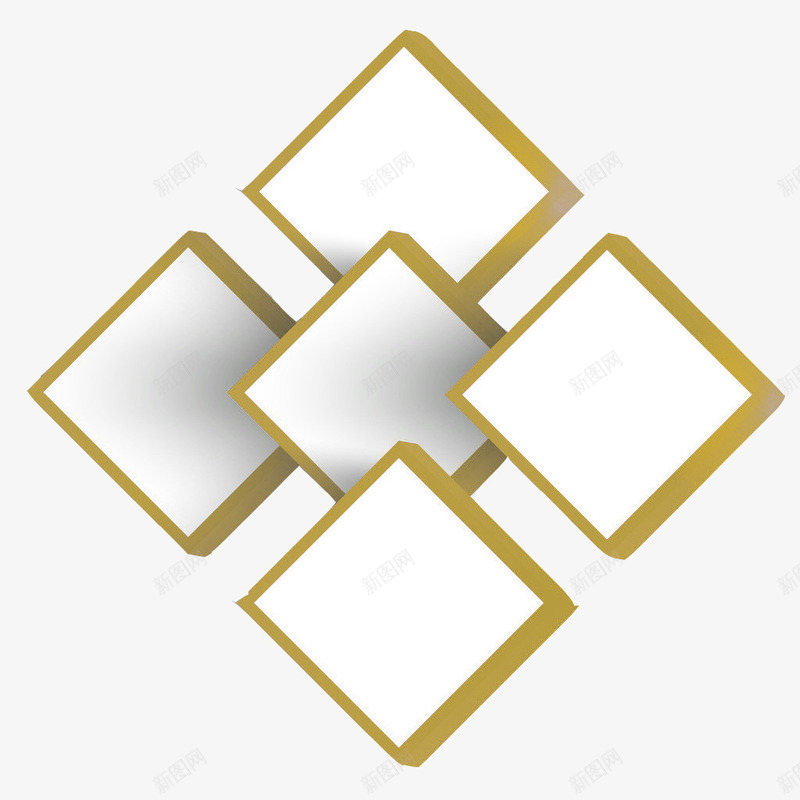 叠加方块png免抠素材_新图网 https://ixintu.com PNG图片素材 PNG素材 PNG素材免费下载 文字框 方块