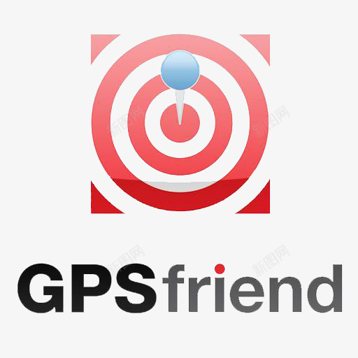可爱红色卫星定位图形png免抠素材_新图网 https://ixintu.com GPS 卫星定位 图形 导航