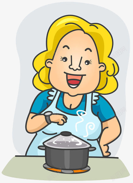 正在做饭的妈妈png免抠素材_新图网 https://ixintu.com 做饭 冒火 卡通 火 火焰 灼烧 炉火 点燃 烧饭 燃气火 燃烧 红的