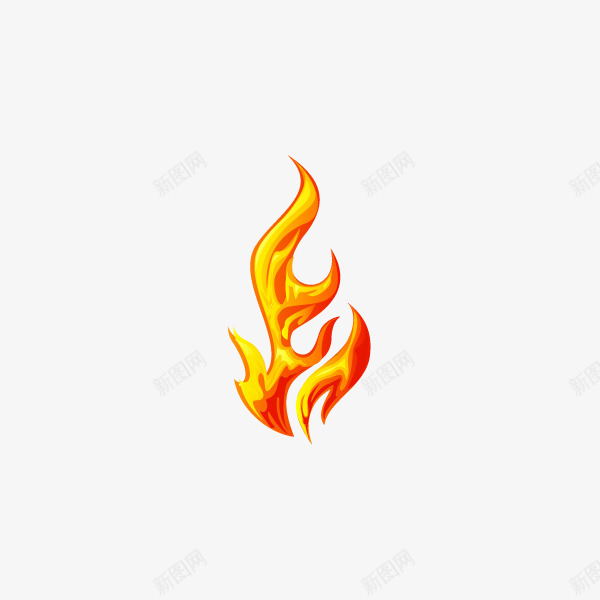 熊熊火焰手绘简图png免抠素材_新图网 https://ixintu.com 卡通 手绘图 温暖 火焰 点燃 熊熊火焰 燃烧