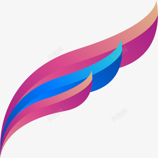 羽毛图标png_新图网 https://ixintu.com 品牌 品牌和标志 标识 羽毛