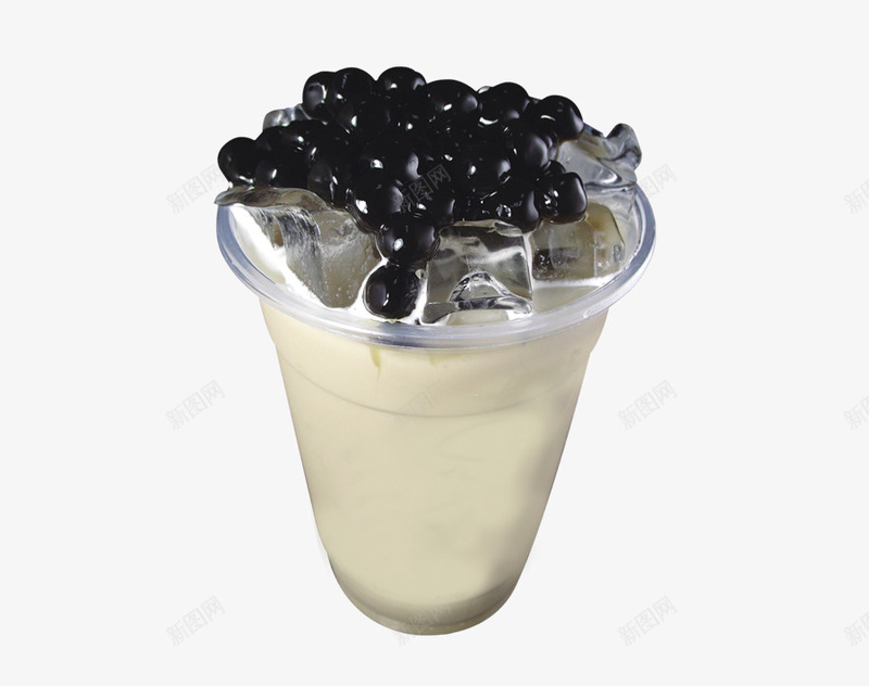 珍珠奶茶png免抠素材_新图网 https://ixintu.com 冰块 卡通图珍珠奶茶 奶茶 珍珠 珍珠奶茶免抠图 珍珠奶茶图片下载 饮料