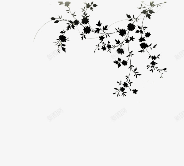 中国风花鸟png免抠素材_新图网 https://ixintu.com 中国元素 中国风素材 国画 水墨 水墨风格