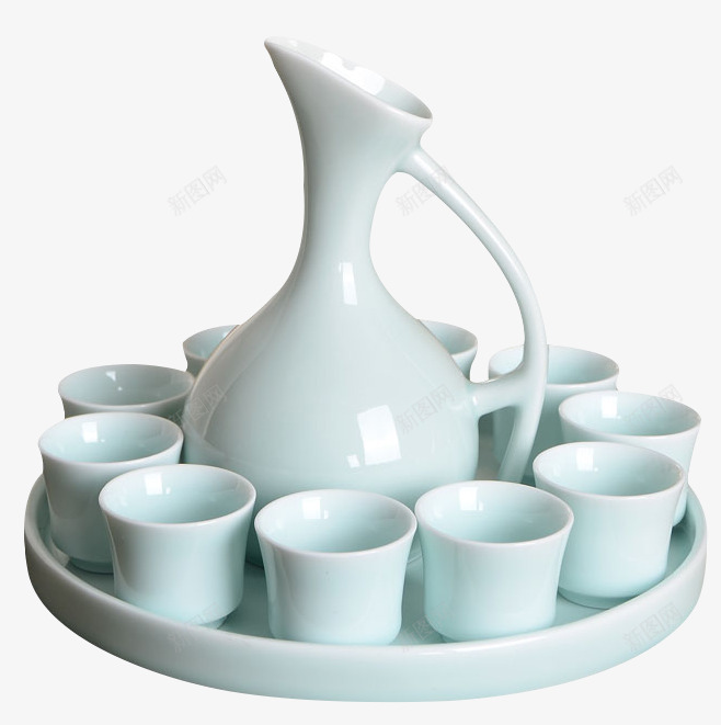 古典简约餐桌摆件家用陶瓷分酒器png免抠素材_新图网 https://ixintu.com 分酒器 古典 家用 摆件 简约 酒具 陶瓷 餐桌 餐桌摆件
