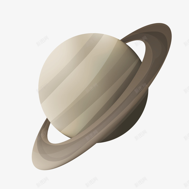 手绘卡通星球环绕png免抠素材_新图网 https://ixintu.com 九大行星 外太空 太阳系 星环 星球 星球环绕 环绕 科学 科技
