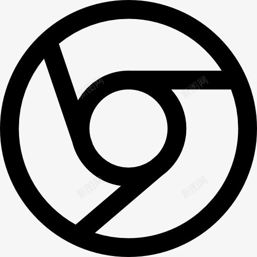 铬图标png_新图网 https://ixintu.com 工具和器具 标识 谷歌浏览器