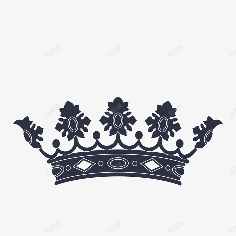 美丽的皇冠手绘图图标png_新图网 https://ixintu.com 公主 国王 头饰 皇冠 象征 贵族 贵重 身份