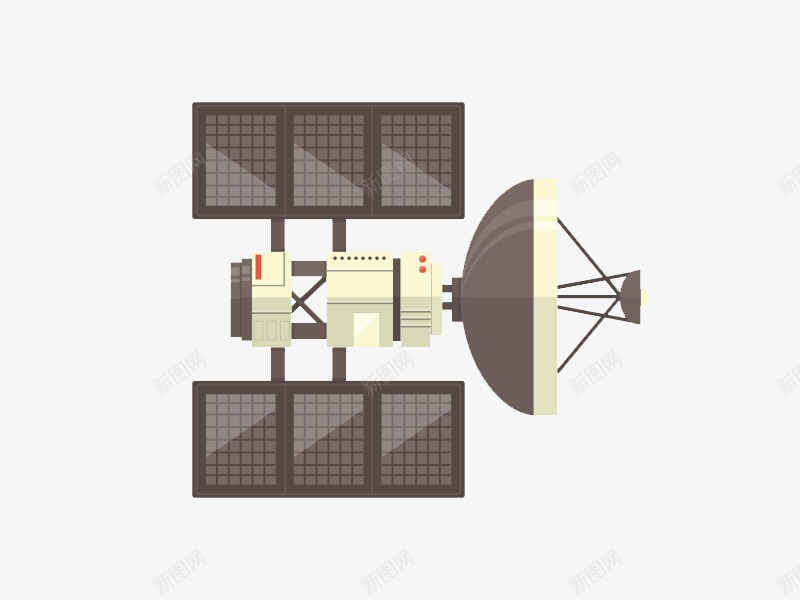 宇宙飞行器png免抠素材_新图网 https://ixintu.com 太空 宇宙 航空 飞行器