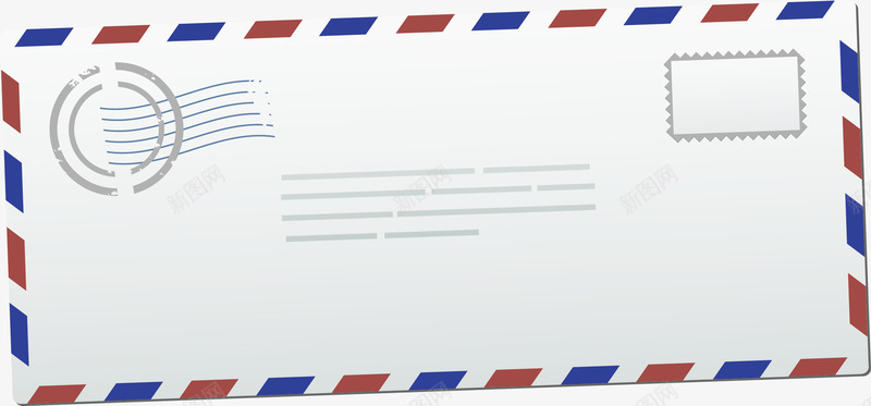 信封矢量图ai免抠素材_新图网 https://ixintu.com png 信封 波浪线 矢量素材 邮信 矢量图