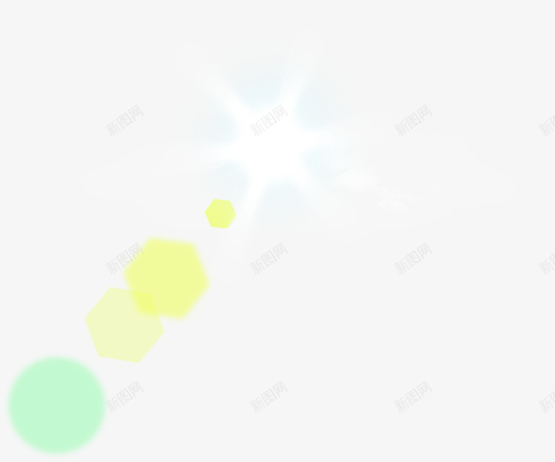 夏日蓝天光斑太阳png免抠素材_新图网 https://ixintu.com 光斑 夏日 太阳 蓝天