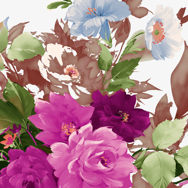花牡丹蝴蝶png免抠素材_新图网 https://ixintu.com 牡丹 花 花底纹 花高清 蝴蝶