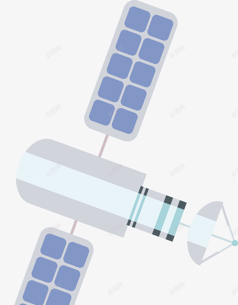 白色宇宙探索卫星png免抠素材_新图网 https://ixintu.com 4月12号 世界航天日 太空 宇宙 探索卫星 白色卫星 航空