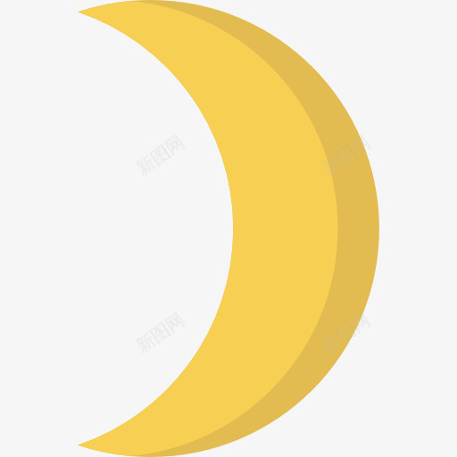 Moon相图标png_新图网 https://ixintu.com 半月 天文 天气 月亮 月相 气象 自然