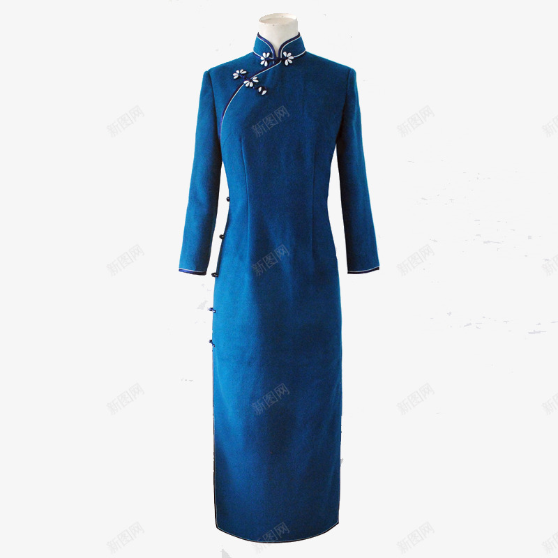 民国旗袍长款png免抠素材_新图网 https://ixintu.com 中国风服饰 古典服饰旗袍 民国旗袍 长款旗袍