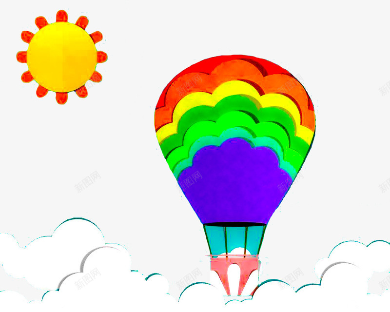 早上太阳粘贴画png免抠素材_新图网 https://ixintu.com 太阳 太阳升起 彩色太阳 早上太阳 早上的太阳 旭日 旭日粘贴画 粘贴画早上太阳
