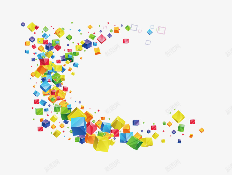 立体方块漂浮图形矢量图eps免抠素材_新图网 https://ixintu.com 婕傛诞鍥惧舰 婕傛诞鏂瑰潡 绔嬩綋 鏂瑰潡 矢量图