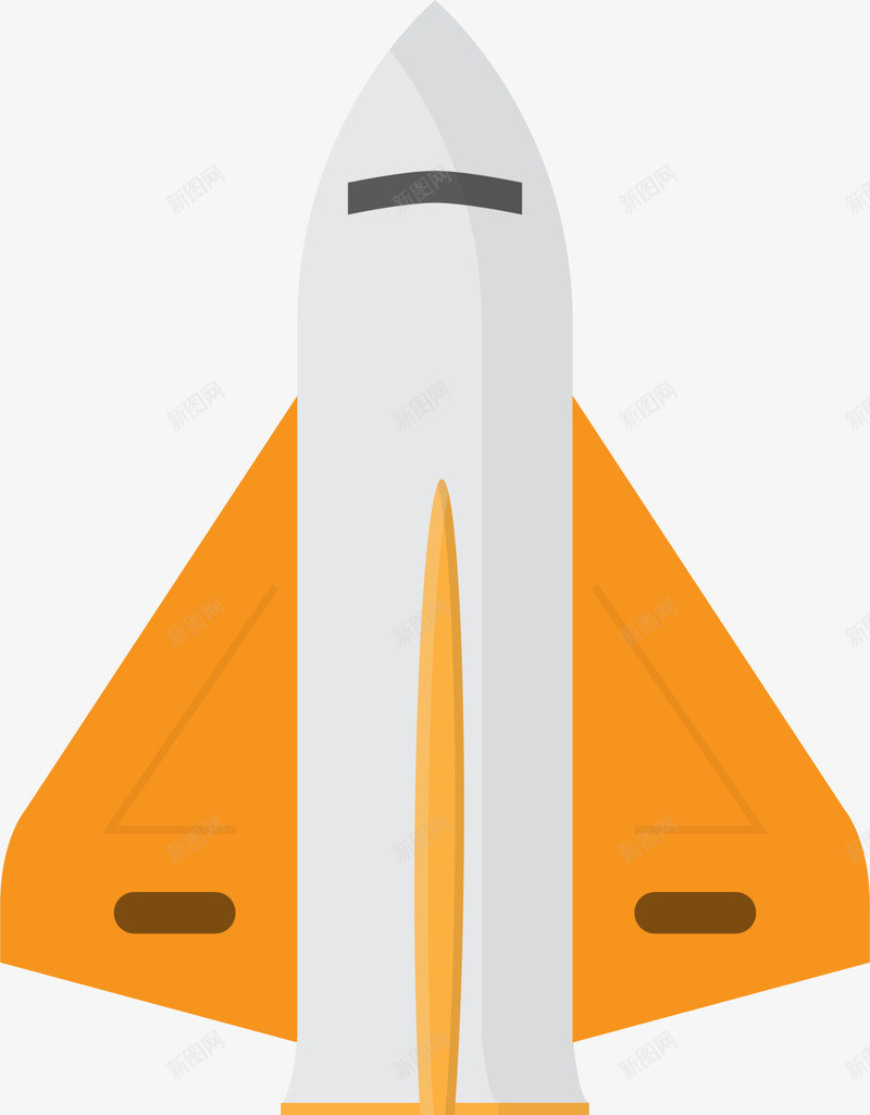 宇宙白色卡通飞行器png免抠素材_新图网 https://ixintu.com 4月12号 世界航天日 太空 宇宙 火箭 白色飞行器 航空