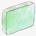 卡通橡皮擦png免抠素材_新图网 https://ixintu.com 卡通素材 方块 橡皮擦