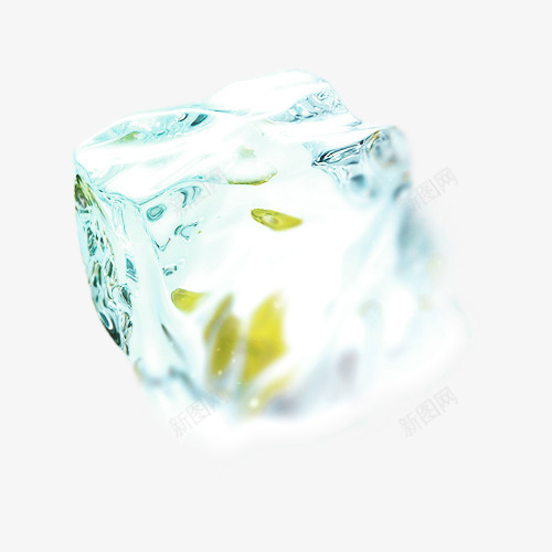 蓝色薄荷冰块png免抠素材_新图网 https://ixintu.com 冰块 蓝色 蓝色冰块 薄荷
