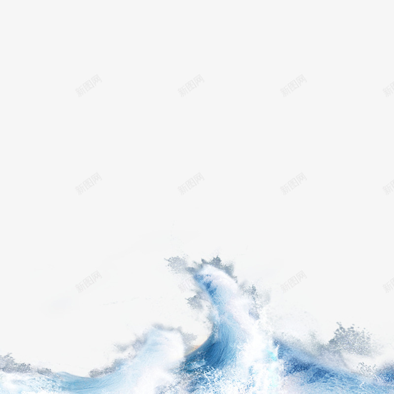 潮水png免抠素材_新图网 https://ixintu.com 水 波浪 涨潮