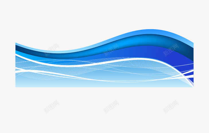 波浪png免抠素材_新图网 https://ixintu.com 波动 波浪 波浪起伏 科技 线条