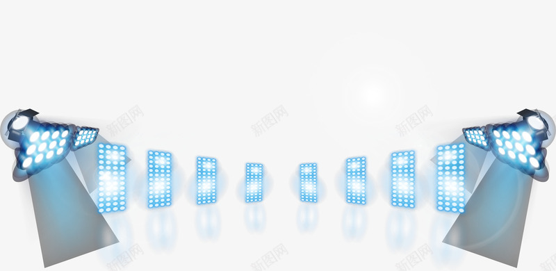 蓝色卡通闪光灯造型png免抠素材_新图网 https://ixintu.com 卡通 蓝色 造型 闪光灯
