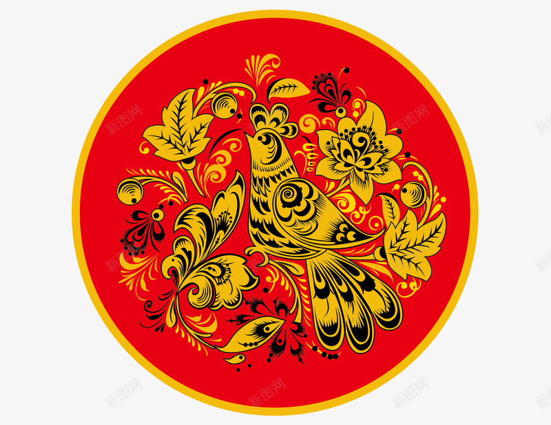 传统装饰花鸟纹样png免抠素材_新图网 https://ixintu.com 传统 花鸟纹样 装饰
