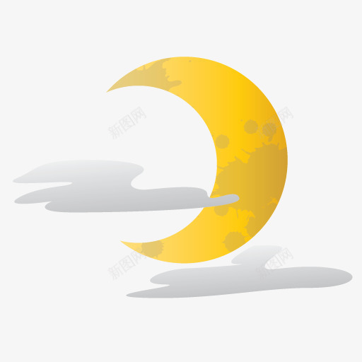 半万圣节月亮可怕的万圣节png免抠素材_新图网 https://ixintu.com Half halloween moon scary 万圣节 半 可怕的 月亮