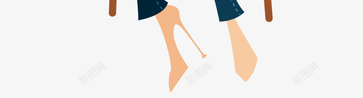 坐着的女人png免抠素材_新图网 https://ixintu.com 坐着的女人 女人 思考 椅子 矢量素材