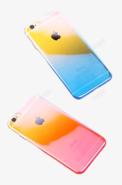 iPhone6Plus时尚闪光png免抠素材_新图网 https://ixintu.com 产品实物 时尚 渐变色 炫彩蓝 电镀 硬壳 防摔 韩版