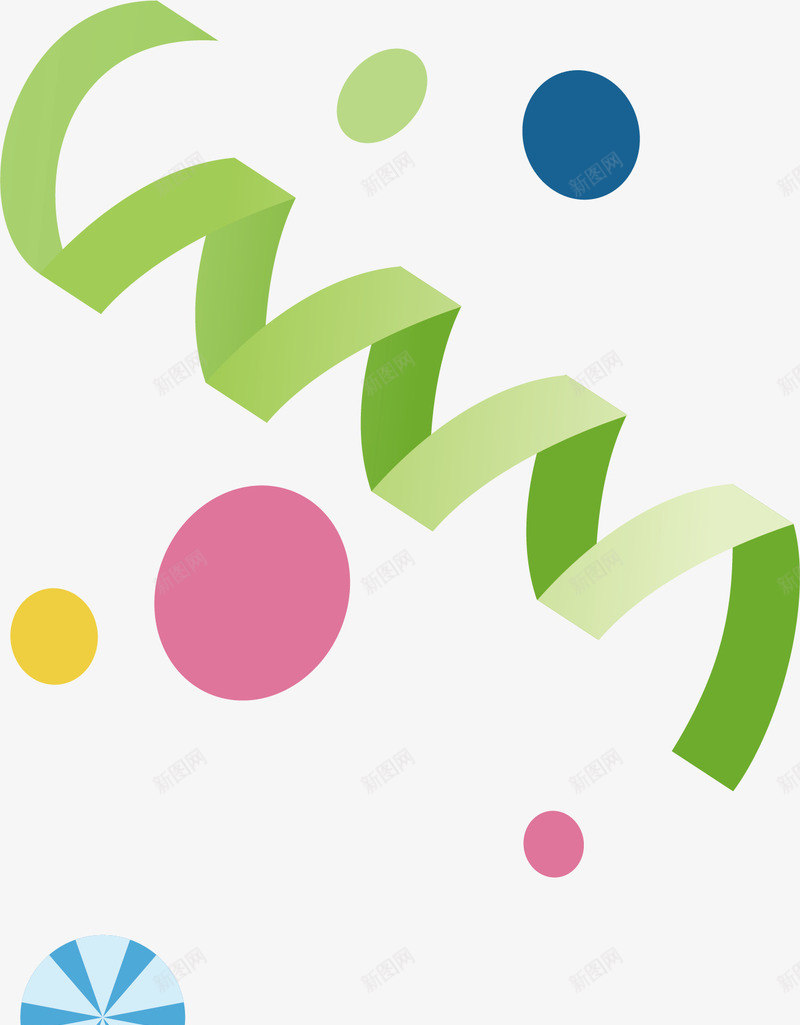 蓝色纽带png免抠素材_新图网 https://ixintu.com 卡通 庆祝 庆贺 手绘 欧式彩带 纽带 蓝色 设计