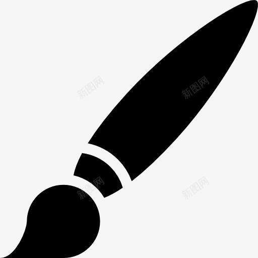 大的油漆刷图标png_新图网 https://ixintu.com 油漆刷 油漆工具 漆画家 画笔