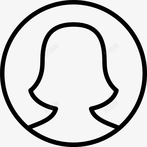 女人图标png_新图网 https://ixintu.com 业务 人简介 头像 女人 女孩 用户