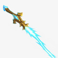 蓝色火焰游戏武器png免抠素材_新图网 https://ixintu.com 武器 游戏 火焰 蓝色