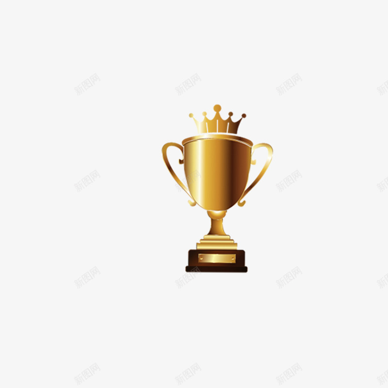 金色质感奖杯png免抠素材_新图网 https://ixintu.com 光泽 反光 商务 奖杯 皇冠 立体 荣誉 金色 颁奖