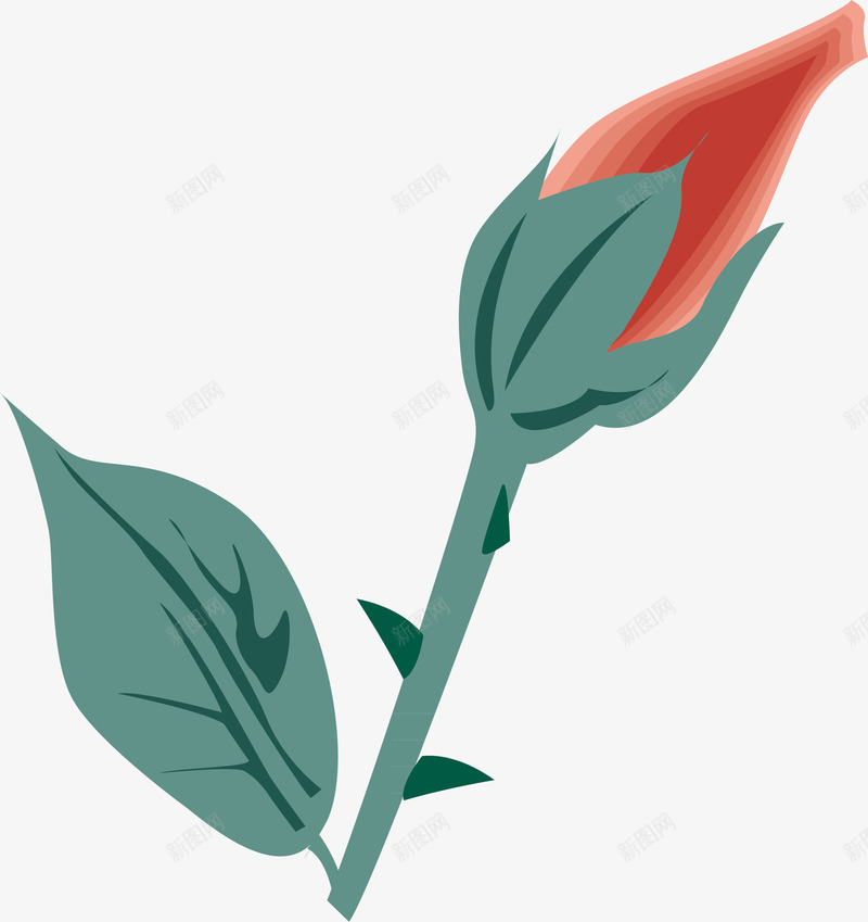 花朵抽象花朵绿色png免抠素材_新图网 https://ixintu.com 七色花朵 动画花朵 火焰花朵 玖瑰花朵 白色花朵背景 简易花 粉白花朵 紫藤花朵 花朵符号 诗经花朵